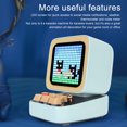 thumbnail image 3 of Portable Speaker, Decorative Retro  Speaker RGB Keyboard  for Office for Games Room Blue, 3 of 7