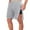 Gris, variante sur EQWLJWE Short de Sport Homme Décontracté Patchwork Poche Taille Élastique Boucle Latérale Short Droit Mi-Long Pantalon Sport Short pour Homme Liquidation