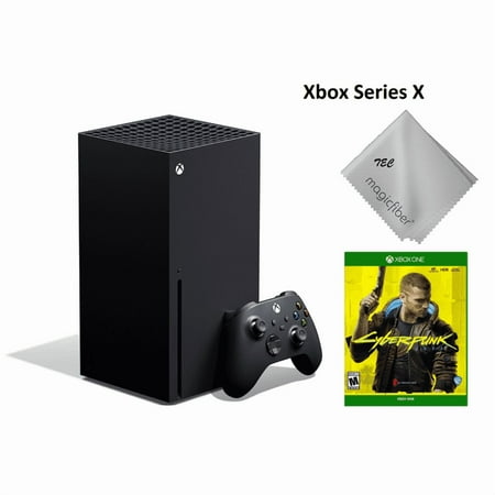Microsoft Xbox Series X 1TB SSD with Cyberpunk 2077 Game Bundle, Black