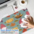 thumbnail image 4 of Washable Mouse Pad,Fall Maple Leaves Pumpkins Sunflower Rectangle Mouse Mat Waterproof Mouse Pad Non Slip Rubber Mousepad Gaming for Gaming Gift (31.5x11.8in), 4 of 7
