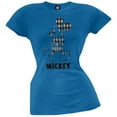 thumbnail image 1 of Mickey Mouse - Argyle Juniors T-Shirt, 1 of 1