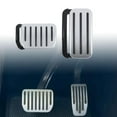 thumbnail image 6 of Dickly 2Pcs Car Foot s Set Decoration Anti Slip Brake Pedal Covers, 6 of 8