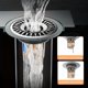 thumbnail image 2 of Desagüe de suelo de acero inoxidable con filtro | Tubo de desagüe de ducha antiolor y antibloqueo | Drenaje directo magnético | Imprescindible for los aseos del baño | Diseño gris pistola., 2 of 9