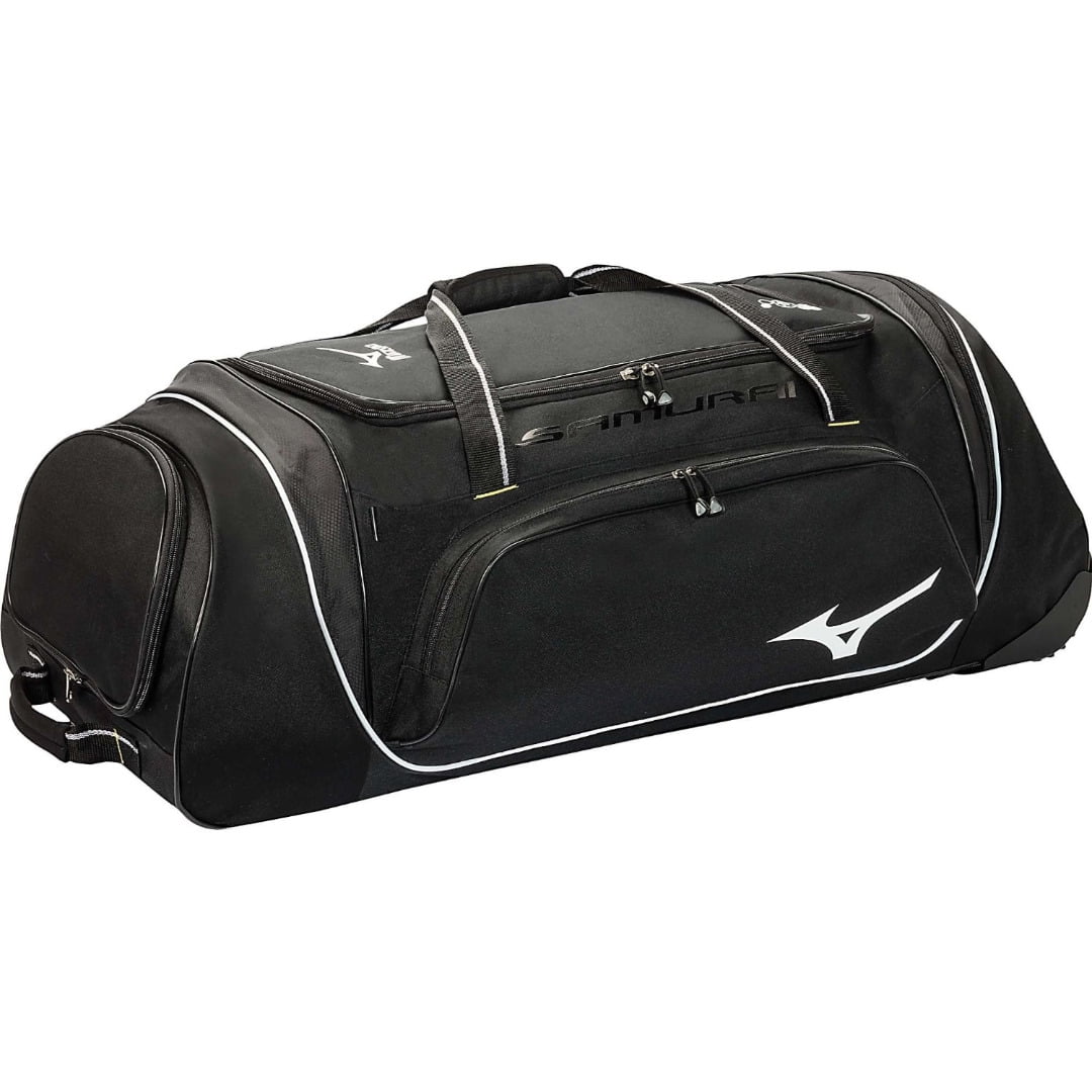 Mizuno Samurai Wheeled Catcher s Bag Black Walmart