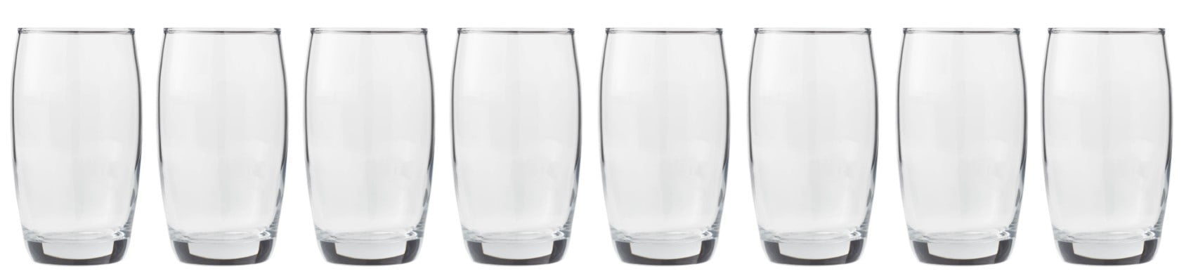 Mainstays Ellendale Drinking Glasses, 16 Ounces, Set of 8