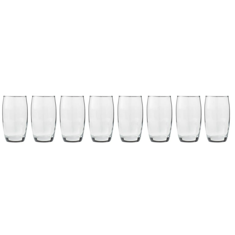 Mainstays 16-Piece Drinkware Glass Set