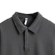 thumbnail image 3 of Blusa y camisa de manga larga con cuello vuelto para hombre, color liso, informal, holgada, con medio botón, manga larga, cuello vuelto, blusas de poliéster para hombre, 3 of 5