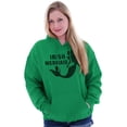 thumbnail image 4 of St Patrick's Day Irish Mermaid Hoodie Sweatshirt Women Brisco Brands S, 4 of 5