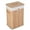Natural, variant on Resenkos Rectangle Bamboo Hamper Laundry Basket Washing Cloth Bin Storage Bag Lid 3 color-Black, Laundry Hampers for Bedroom, Bathroom, Dorm, Laundry Room