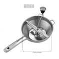 thumbnail image 3 of Garlic Press,Stainless Steel Food Mill Great For Making Puree Or Soups Of Vegetables Tomatoes Kitchen Tools, 3 of 6
