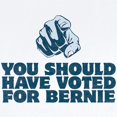 thumbnail image 2 of CafePress - Should Have Voted For Bernie Body Suit - Long Sleeve Cotton Baby Bodysuit, 2 of 4
