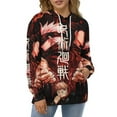 thumbnail image 6 of Jujutsu Kaisen Hoodie 3D Print Pullover Hooded Long Sleeve Sweatshirts Tops Blouse with Pocket for Mens Womens, 6 of 6