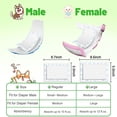 thumbnail image 4 of Forros de pañales para perros Xfire, 100 unidades, para pañales para perros, 4 of 5