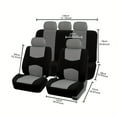 thumbnail image 3 of Flat Car Seat Cover For 5 Seats (universal Type), 3 of 5