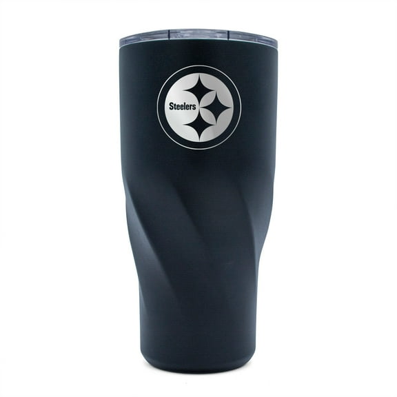 WinCraft Pittsburgh Steelers 30oz. Morgan Stainless Steel Tumbler