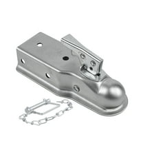 2 X 3 Inch 5000 Lbs Trailer Coupler Hitch Ball Coupling Straight Tongue RV Parts Camper Caravan Accessories