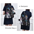 thumbnail image 4 of FORMRS Women's Travel Backpack Purse Anti-Theft Hidden Pockets Casual Shoulder Bag, Black, 4 of 7