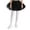 Black, variant on Aislor Girls Ballet Skirts 4 Layers Net Crinoline Slip Petticoat Dress up Party Underskirt Ballerina Dancewear White 11-16