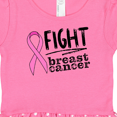 thumbnail image 3 of Inktastic Fight Breast Cancer Pink Ribbon Gift Baby Girl Dress, 3 of 4