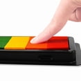 thumbnail image 3 of 8-Color Long Strip Bubble Box Finger Painting Ink Pad for Kids DIY and Palm Art, 3 of 6