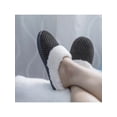 thumbnail image 2 of ULTRAIDEAS Women's Comfy Coral Fleece Memory Foam Slippers, Slip-on House Slippers for Indoor Use, 2 of 5