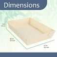 thumbnail image 3 of Disposable Wood Box - 8.5"x5.7"x1.4" - 100 Units - Rectangle, 3 of 9