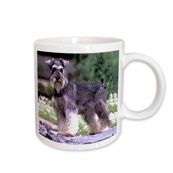 3drose, Schnauzer, 11oz Mug