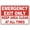 Warning Sign 4, variant on Emergency Exit Only Door Alarm Will Sound Sign, 8"x12" Metal Poster, Bathroom Cave Home Bar Cafe Wall Decor