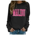 thumbnail image 2 of Shadoumai Jesus Crewneck Sweatshirts Women Christian Letter Print Shirts Casual Fall Long Sleeve Pullover Oversized Winter Clothing, 2 of 5