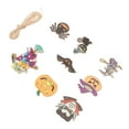 thumbnail image 1 of Wood Cutouts, Vampire Innovative 8 Sets  Wooden Slices Hand Crafted  For Home Decor, 1 of 8