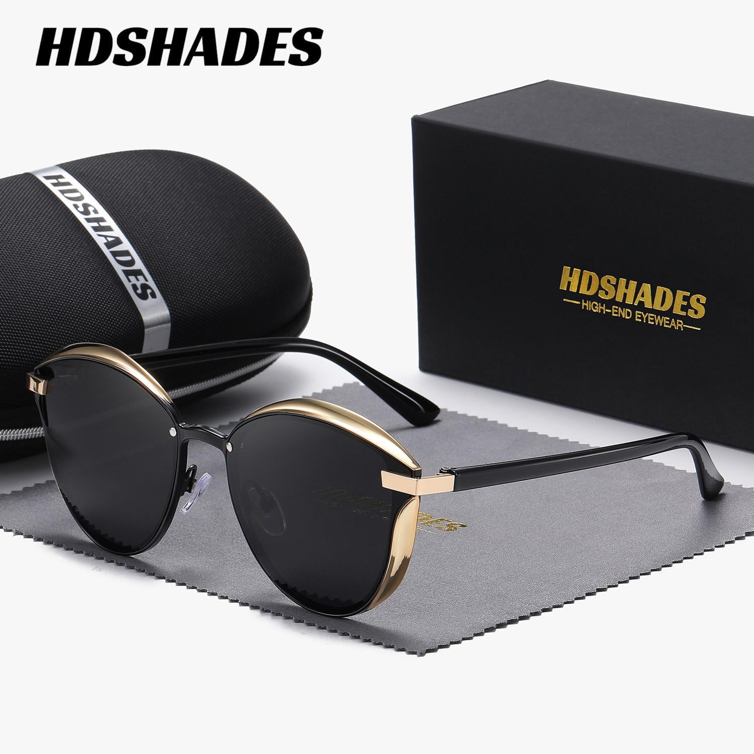 ? PolarAce, Premium Elegant Sexy Cat Eye Frame Polarized Sunglasses 2 Colors‼️ Large Cat-Eye Polarized Sunglasses – POL3234 - Beach Time  main image 2