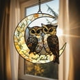thumbnail image 4 of Flying Owl Window Hanging Suncatcher, Perfect Gift for Owl Lovers, Bird Home Decor or Valentine’s Present I Love You To The Moon & Back 1828151238, 4 of 4