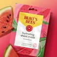thumbnail image 4 of Burt's Bees Hydrating Sheet Mask With Watermelon, 1 Count, 4 of 5