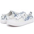 thumbnail image 4 of JENN ARDOR Canvas Shoes Sneakers for Women Low Top Slip On Casual Comfortable Walking Flats, 4 of 8