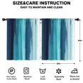 thumbnail image 2 of Blackout Kids Curtains,Blue and Grey Abstract Art Artwork Childrens Insulated Curtains Set Of 2,Bedroom Essentials,Toddler Room Decor 52x63in(132x160cm), 2 of 4