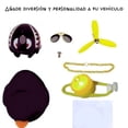 thumbnail image 4 of Patito Comerliv Casco Tiburon Negro, 4 of 4