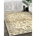 thumbnail image 2 of Ahgly Company Indoor Rectangle Traditional Dark Almond Brown Persian Area Rugs, 6' x 9', 2 of 6