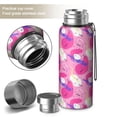 thumbnail image 2 of Modern 20oz Stainless Steel Thermal Bottle with Tea Filter and Cup Lid, Vacuum Insulated Coffee Mug with 316L Inner Liner, Leakproof Travel Thermos for Office, Commute & Outdoor, 2 of 7