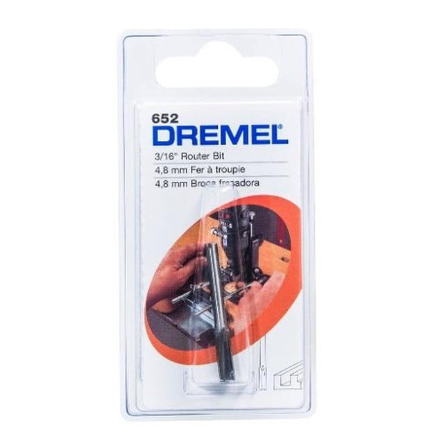Dremel Accesorio Fresa 652 Cilíndrico 3/16 In Dremel 652