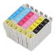 thumbnail image 1 of Cartuchos De Impresora, Gran Capacidad BK C M Y LC LM Cartucho De Tinta Ajuste De Flujo Estable Para R260 R280 R380 ANGGREK Printing Ink Cartridge, 1 of 8