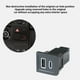 thumbnail image 5 of Enchufe cargador Dual USB-C PD+QC3.0 para coche 12V 24V para Multivan T5 2003-2015, 5 of 9
