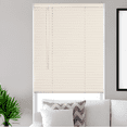 thumbnail image 2 of Lotus & Windoware Cordless 1" Aluminum Light Filtering Horizontal Mini Blind, 39" W x 60" L, Alabaster, Smooth, 2 of 6