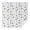 Pioneer Flower Floral-2, variant on Pioneer Flower Floral Print Pattern Square Tablecloth, Waterproof Wipeable Spillproof Washable Table Cover for Home Kitchen Party Decor, 42"x42"