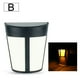 thumbnail image 2 of Lámpara solar de noche con 6 LED para jardín, sensor de luz, luz de energía solar para el hogar, exterior, calle, patio, valla, 2 of 12