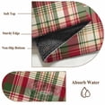 thumbnail image 6 of Fall Buffalo Plaid Area Rugs 4'x6', Washable Small Throw Rugs for Office Bathroom, Vintage Red Green Check Farmhouse Indoor Outdoor Rug Non-Slip Low Pile Carpet Runner Reversible Floor Mats, 6 of 8