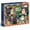 Teal Orange Halloween, variant on AIDUOTEK Halloween Puzzles for Adults 500 Pieces, Ghosts Pumpkins Mushrooms