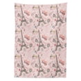 thumbnail image 3 of Ambesonne Paris Tablecloth Rectangular Table Cover, Croissant Macaroon Muffin, 52"x70", Multicolor, 3 of 4