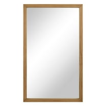 Renwil Salia 40" H x 24" W Wall Mirror, Brown
