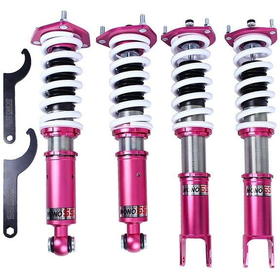 Godspeed ( MSS0790 ) LEXUS GS300 91-97 (JZS147) MonoSS Coilover Suspension Coilover Full adjustable 16 way Suspension Kit Monotube shock design