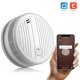thumbnail image 1 of Detector de Humo Inteligente WiFi Tuya - Alarma contra Incendios con App Móvil, Sensibilidad Alta 85dB, Sin Batería, Modelo TY-SMK-07, 1 of 6